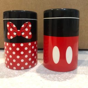 Mickey & Minnie Mouse salt and pepper shakers